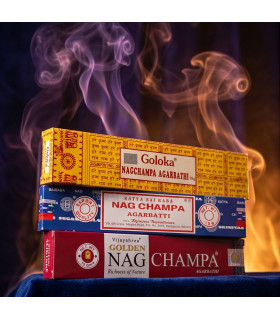 Lot Nag Champa Découverte 3 Grandes Marques