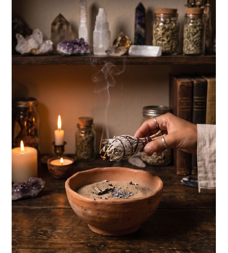 Sauge Blanche Sauvage – Petit Fagot de Purification