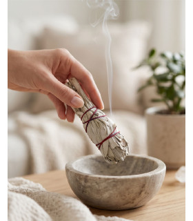 Sauge Blanche Sauvage – Petit Fagot de Purification