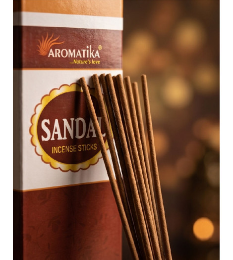 Encens Bois de Santal Aromatika – Boîte de 10 g