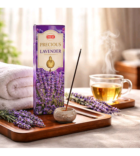 Encens Lavande HEM – Lot de 5 Boîtes