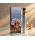 Encens Religieux Saint Expédit – Aromatika - boite et lampe à huile allumée