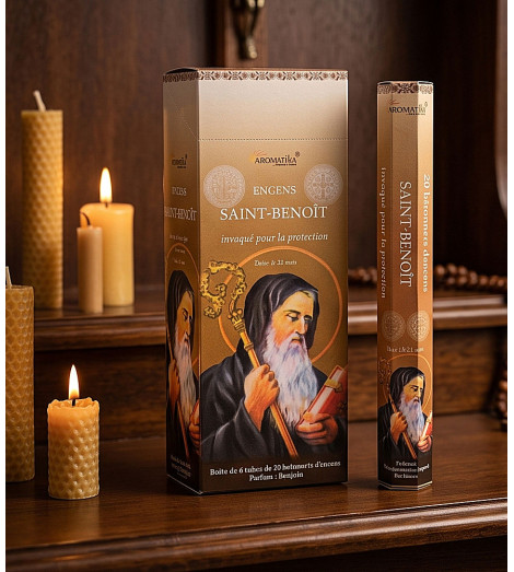 Encens Religieux Saint Benoît - ambiance bougies