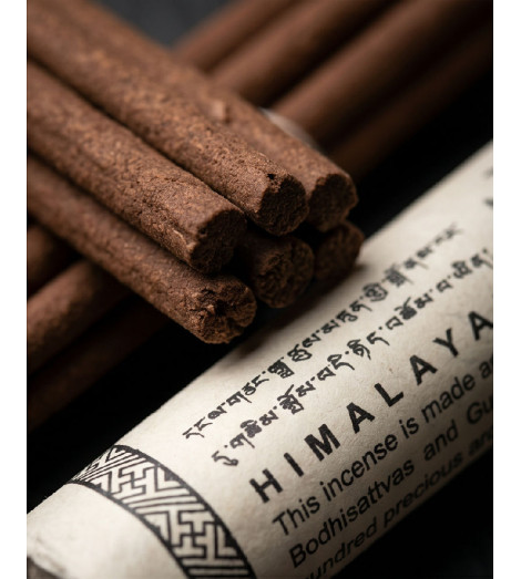 Encens Tibétain Himalayan Incense – 25 Herbes - gros plan