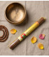 Encens Tibétain Bouddha Darshan avec un bol chantant
