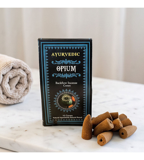 Encens Opium Ayurvédic – Cônes ambiance SPA