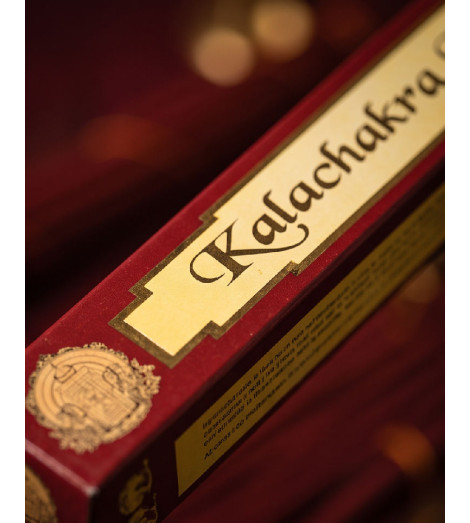 Encens Tibétain Traditionnel Kalachakra gros plan
