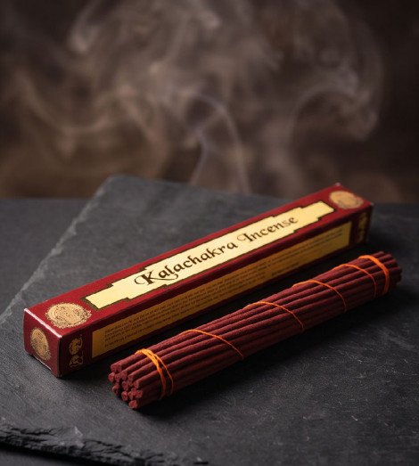 Encens Tibétain Traditionnel Kalachakra sur ardoise