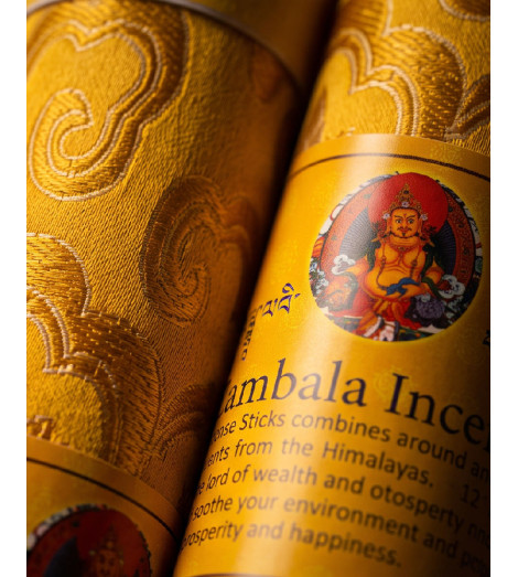 Encens Tibétain Traditionnel Zambala - Richesse Prospérité