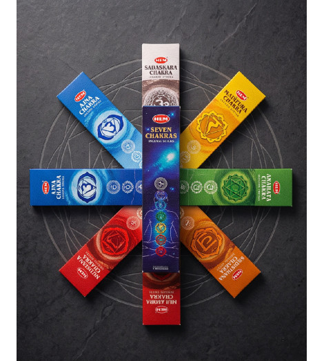 Encens 7 Chakras - Ensemble d'Harmonisation