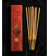 Encens Nag Champa Saï Flora sur fond noir