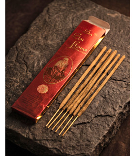 Encens Nag Champa Saï Flora  sur pierre plate
