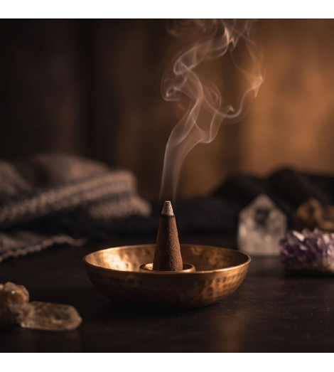 Encens Goloka Nag Champa Agarbathi – Cônes fumant