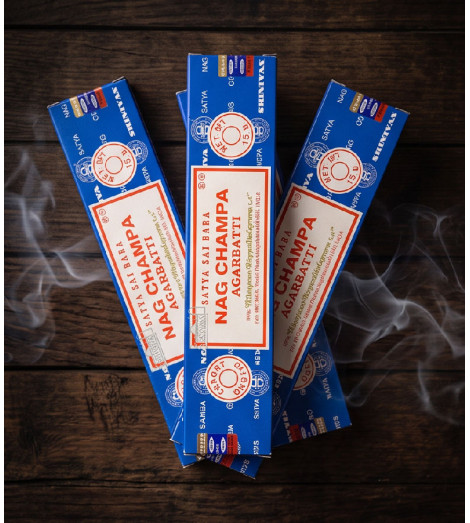 Encens Nag Champa Satya Sai Baba – 3 Boîtes