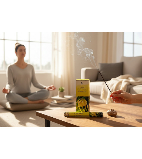 Encens Naturel Ylang Ylang Aromatika ambiance méditation
