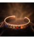 Bracelet Cuivre Aimanté - Pierres Naturelles 7 Chakras - sur présentoir