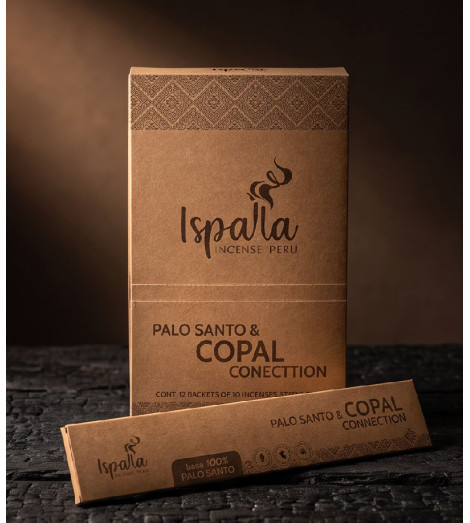 Encens Ispalla Palo Santo & Copal boites présentation