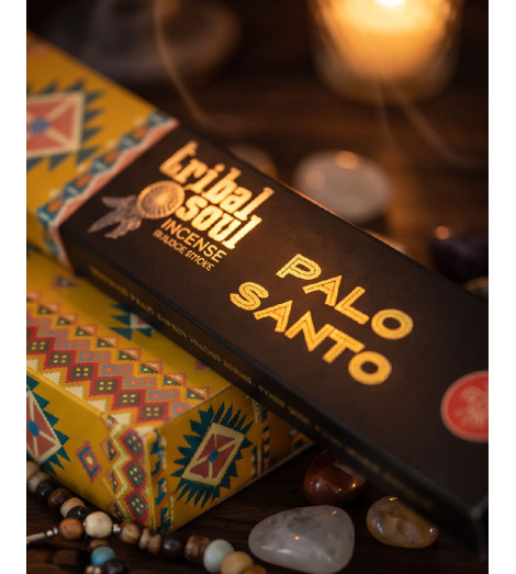 Encens Palo Santo Tribal Soul gros plan boite