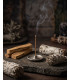 Encens Sauge Blanche & Palo Santo Sans Charbon bâtonnet allumé sauge et palo