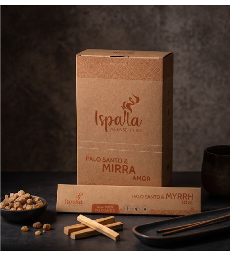 Encens Palo Santo & Myrrhe – Un Souffle Sacré - La Myrrhe et le Palo Santo