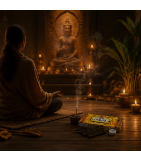 Encens Dhoop Champa - Ambiance Méditation Profonde
