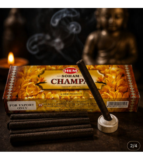 Encens Dhoop Champa - détail