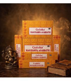 Encens Goloka Nag Champa - avec Ganesh