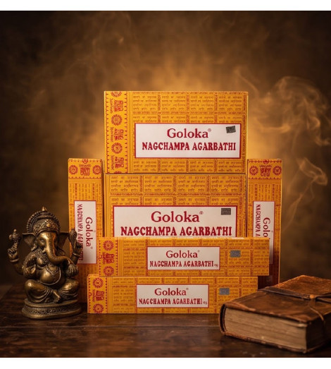 Encens Goloka Nag Champa - avec Ganesh