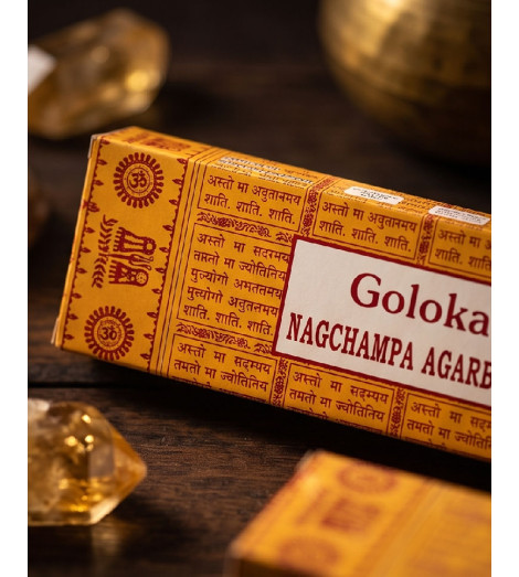 Encens Goloka Nag Champa Agarbatti – Détail