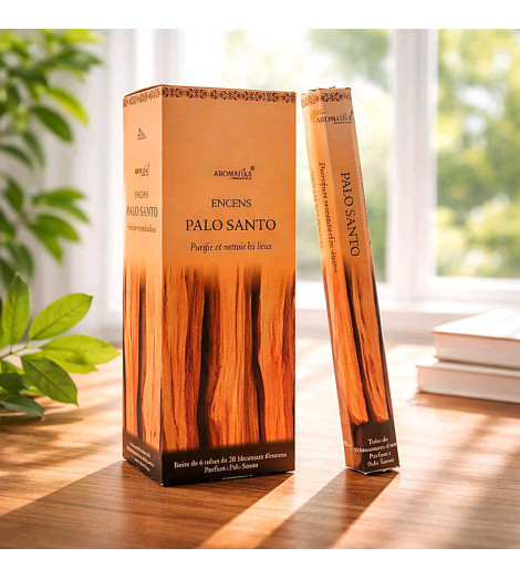 Encens Aromatika au Palo Santo – Ambiance lumineuse