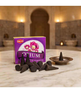 Encens Opium HEM en Cônes - Ambiance Hammam