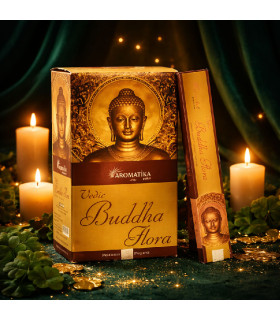 Encens Bouddha Flora - ambiance bougie et mysticisme