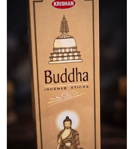 Encens Indien Bouddha – Dévotion & Paix Spirituelle détail de la boite