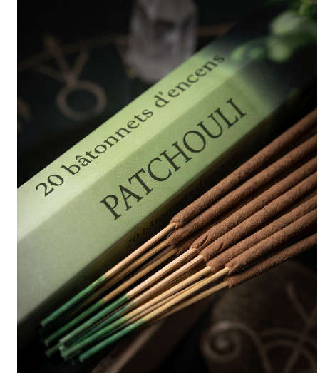 Encens Patchouli Aromatika - gros plan