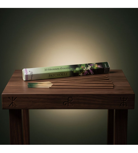 Encens Patchouli Aromatika - Sur table bois