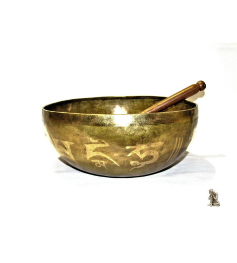 Bol Tibétain chantant - 28cm 2120gr - 7 métaux traditionnels