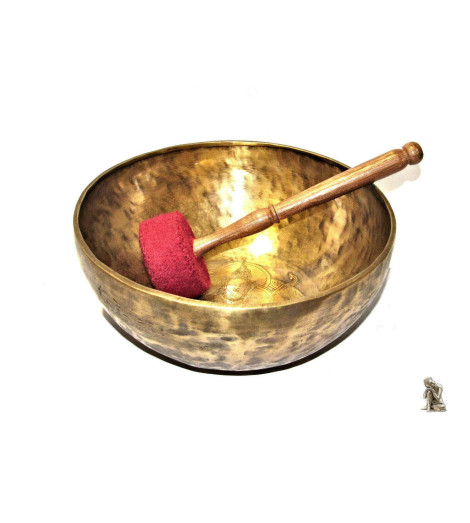 Bol Tibétain chantant - 26cm -1800gr - 7 métaux traditionnels